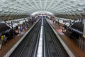 Washington DC Metro Station Royalty Free Stock Photo