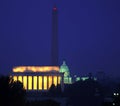 Washington DC by night Royalty Free Stock Photo