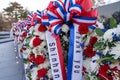 Veterans Day wreaths placed at the Korean War Memorial