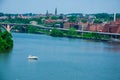 Washington DC by the Potomac river Royalty Free Stock Photo