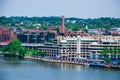 Washington DC by the Potomac river Royalty Free Stock Photo