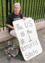 Washington DC Protester