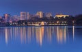 Washington DC Skyline Blue Hour Royalty Free Stock Photo