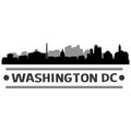 Washington DC Skyline City Icon Vector Art Design