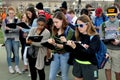 Washington, DC: Students at Capitol Plaza