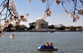 Washington, DC: Tidal Basin and Jefferson Memorial Royalty Free Stock Photo