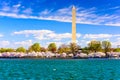 Washington DC at the Tidal Basin Royalty Free Stock Photo