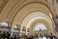 The view of the historic Great Hall of Washington Union Station Royalty Free Stock Photo
