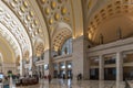 The view of the historic Great Hall of Washington Union Station Royalty Free Stock Photo