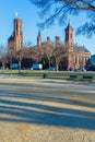 WASHINGTON DC, USA - JANUARY 27, 2006: The Castle, first Smithsonian Institution building Royalty Free Stock Photo