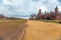 WASHINGTON DC, USA - JANUARY 31, 2006: The Castle, first Smithsonian Institution building Royalty Free Stock Photo