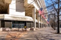 Washington, DC, USA- January 12, 2020: Federal Bureau of Investigation FBI headquarters building in Washington, DC, USA.