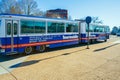 WASHINGTON DC, USA - JANUARY 27, 2006: Tourbus for a sightseeing