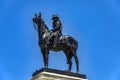 Washington DC, USA June 2, 2023: Statue and monument of 18th US President Ulysses S. Grant, which is located in the vicinity.
