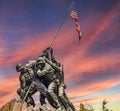 Washington DC, USA June 2, 2023: The United States Marine Corps Iwo Jima War Memorial at Arlington. Royalty Free Stock Photo
