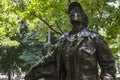 Washington DC, USA June 2, 2023: Vietnam Women\'s Memorial created by Glenna Goodacre dedicated to American women. Royalty Free Stock Photo