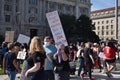 Activists Gather at Freedom Plaza to Support Abortion Rights before Taking Part in the WomenÃ¢â¬â¢s March