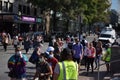 Activists Gather Across from Freedom Plaza before Taking Part in the WomenÃ¢â¬â¢s March