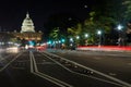 WASHINGTON DC, USA - OCTOBER 24, 2016: US Capitol street view Royalty Free Stock Photo