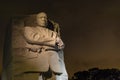 Martin Luther King, Jr. Memorial At Night