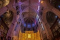 Interior of the National Cathedral, Washington DC, USA Royalty Free Stock Photo