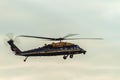 A Sikorsky VH-60M Golden top Black Hawk upgraded UH-60M