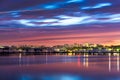 Washington DC, USA Skyline on the River Royalty Free Stock Photo