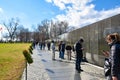 Washington DC, USA. Vietnam Veterans Memorial.