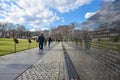 Washington DC, USA. Vietnam Veterans Memorial.