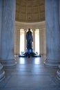 Washington DC, USA. View of Thomas Jefferson Memorial. Royalty Free Stock Photo