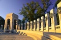 Washington DC - World War II Memorial Royalty Free Stock Photo