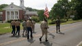 Washington Depot, CT, USA 05.30.2016 veterans day parade participants