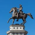 Washington Equestrian Monument Royalty Free Stock Photo