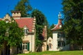 Washington Irving`s cottage and tower
