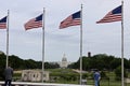 Washington Memorial, Capitol Building USA Royalty Free Stock Photo