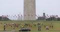 Washington memorial obelisc monument in the National Mall, Washington DC