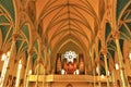 Washington National Cathedral located in Washington, D.C., the capital of the United States. Royalty Free Stock Photo