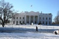 Washington and New York in winter