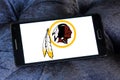 Washington Redskins american football team logo Royalty Free Stock Photo