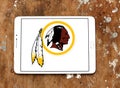 Washington Redskins american football team logo Royalty Free Stock Photo