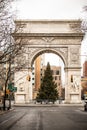 Washington Square Park Christmas Tree