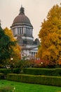 State Capitol Autumn Royalty Free Stock Photo