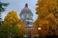 State Capitol Autumn Royalty Free Stock Photo