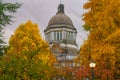 State Capitol Autumn Royalty Free Stock Photo