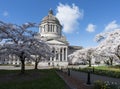 Washington State Capitol in Spring
