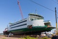 Washington State car ferry MV Kennewick at Dakota Creek Industries Inc