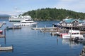 Washington State Ferries arriving at Friday Harbor