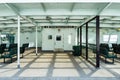 Washington state ferry boat deck, Seattle, WA, USA Royalty Free Stock Photo