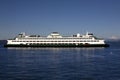 Washington State Ferry Boat Mt Baker Background Royalty Free Stock Photo