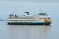 Washington State Ferry Jumbo Mark II class MV Puyallup on a calm morning Royalty Free Stock Photo